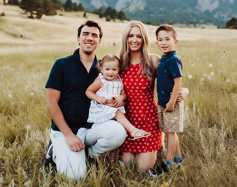 dr aguirre with family
